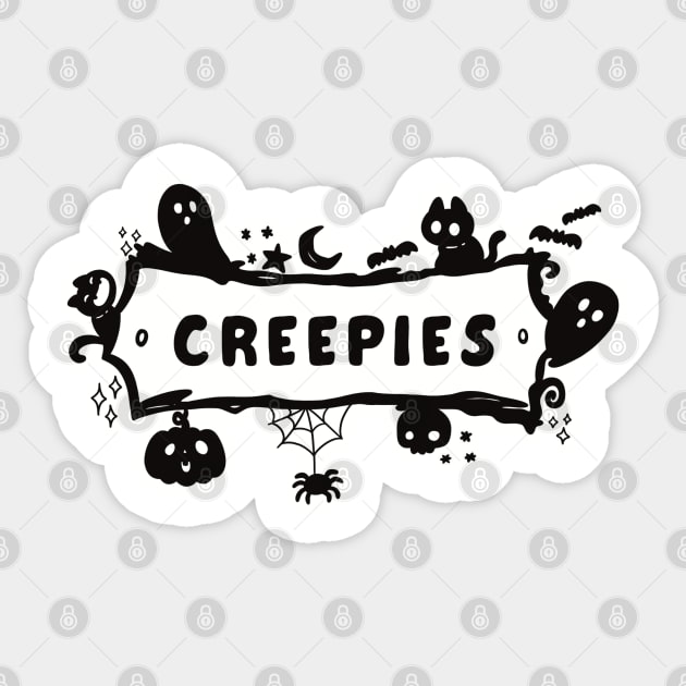 CREEPIES Sticker by Creepies